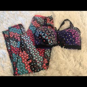 VS leggings and sports bra